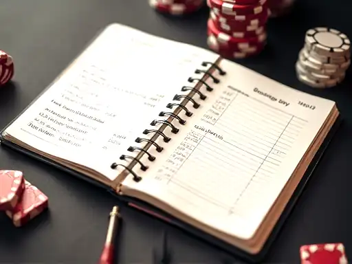 Five-day test diary with bankroll checkpoints and support logs