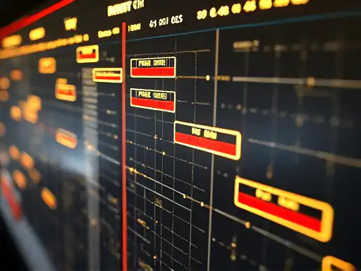 Cashout queue timeline with pending review and completed markers